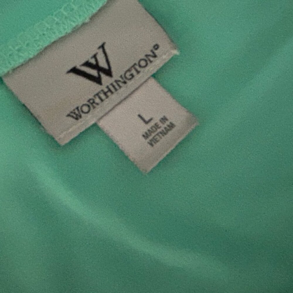 Set of 3 Worthington Scoop Neck Cap Sleeve Tops - Size Large - Picture 8 of 16